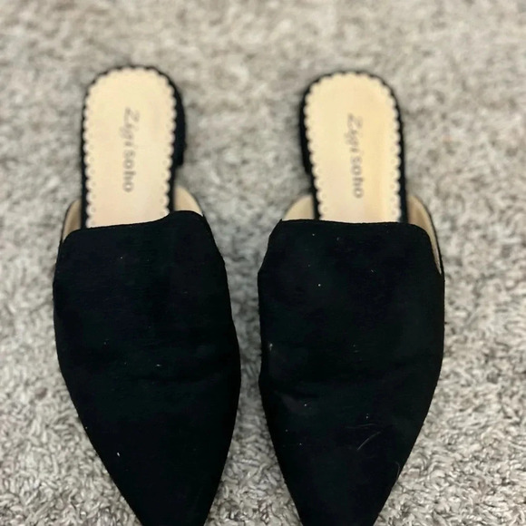 Suede mules - Picture 1 of 3